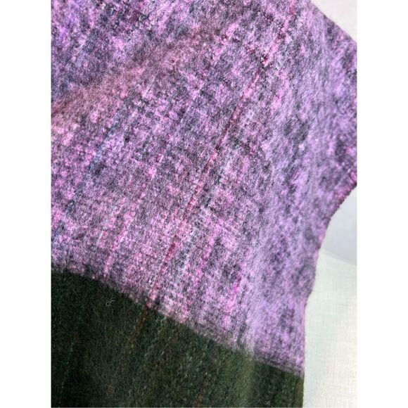 Colorful Alpaca Wool Blend Scarf Wrap - Picture 8 of 9